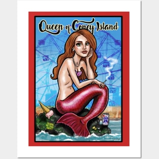 Queen of Coney Island Posters and Art